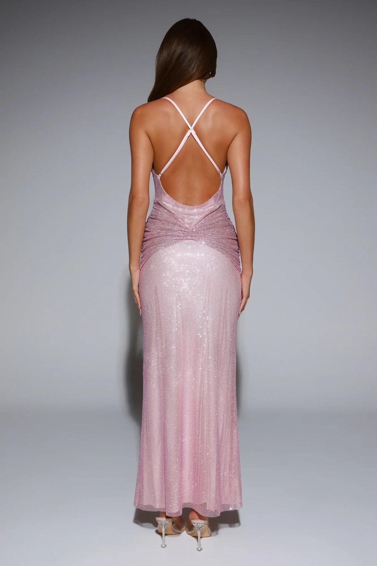 LUXE Exclusive Events Maxi Dress Pink