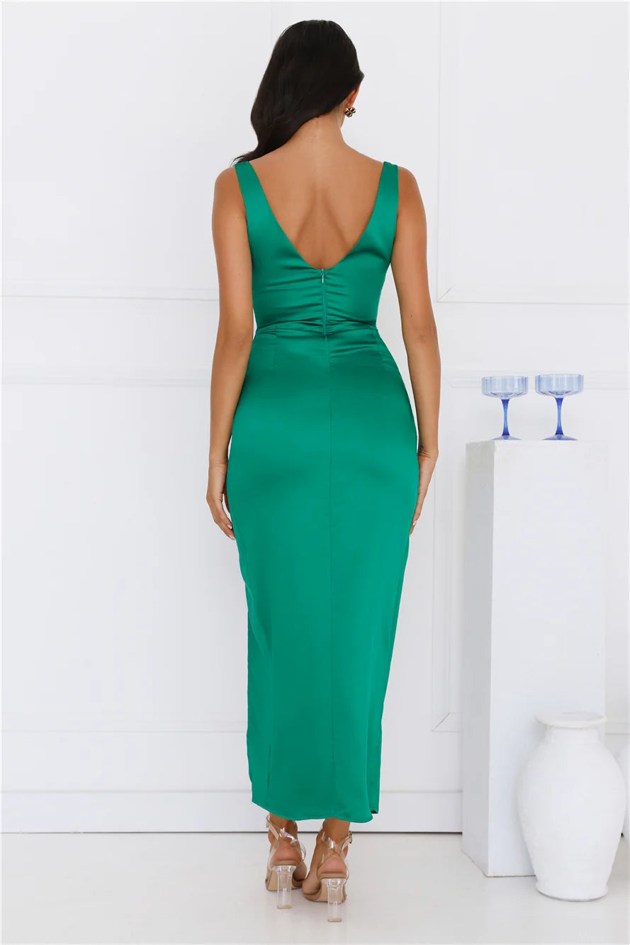 Style Savvy Maxi Dress Green