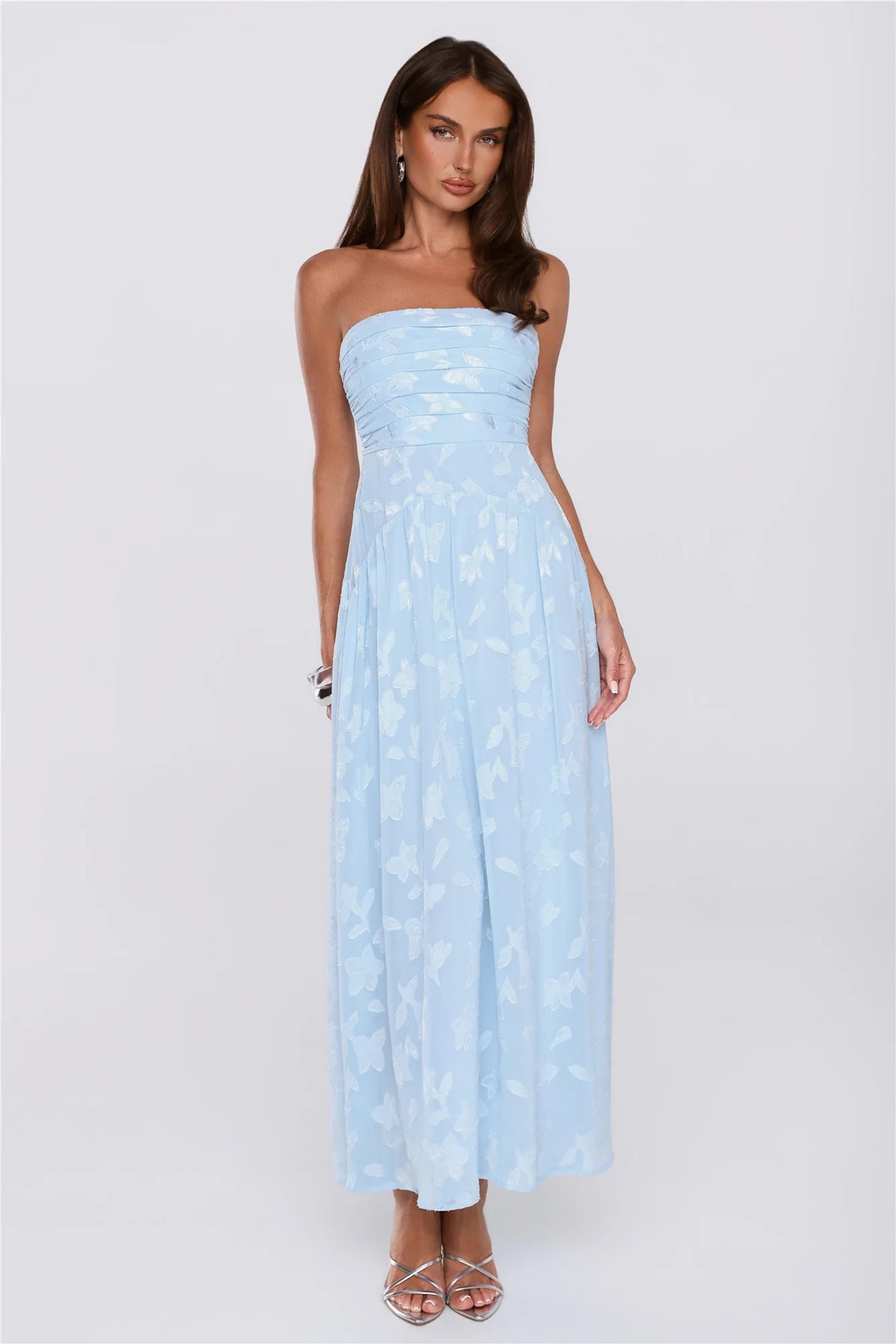 Dress Ready Strapless Maxi Dress Mint