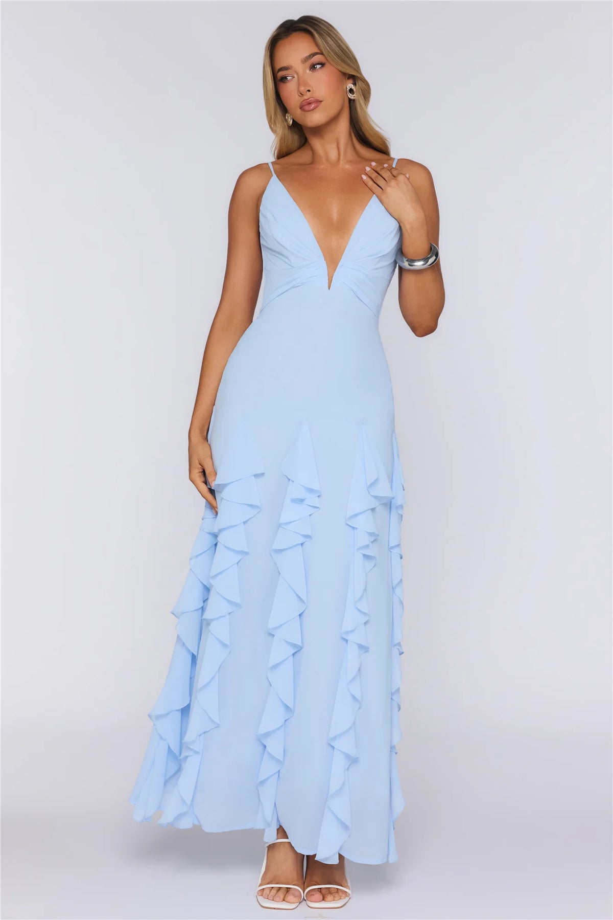 She’s Everything Maxi Dress Blue