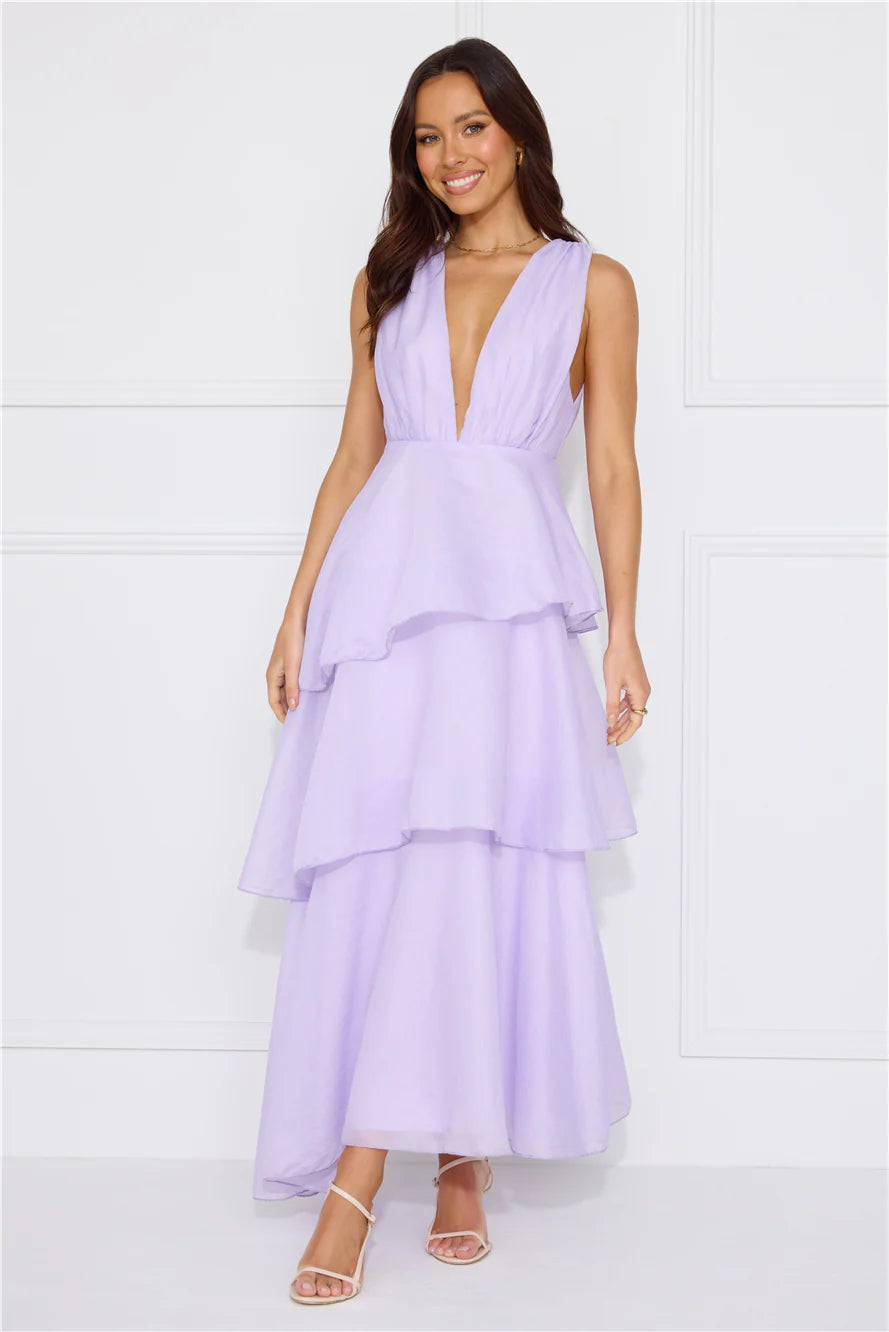 Fashion Zone Maxi Dress Aqua