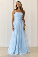 Limited Edition Love Maxi Dress Blue