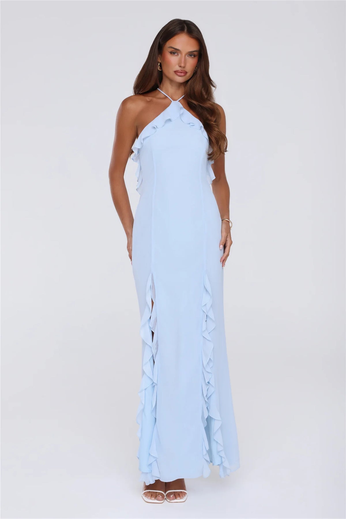 Showstopper Nights Maxi Dress Lilac