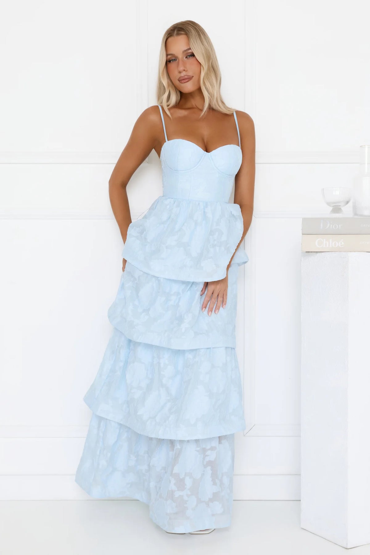 Elevated Desire Maxi Dress White