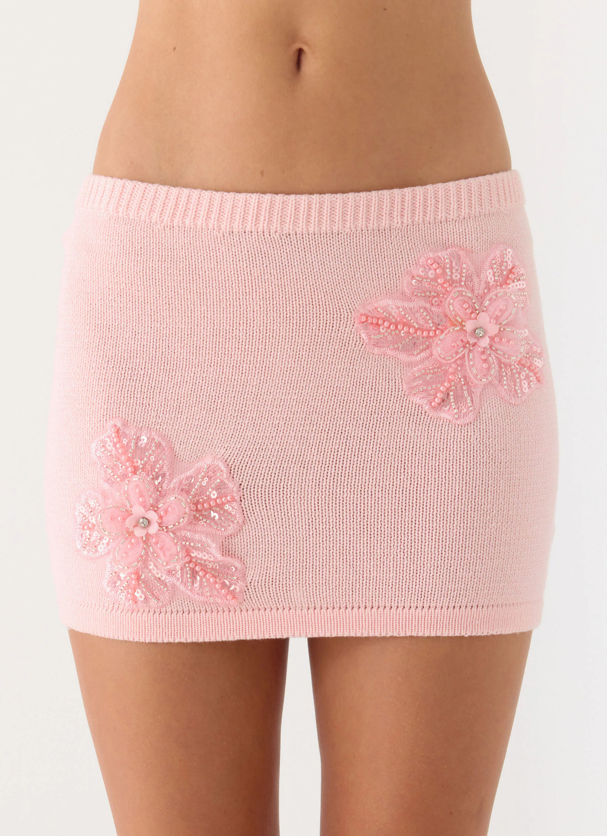 Neverland Mini Skirt - Baby Pink