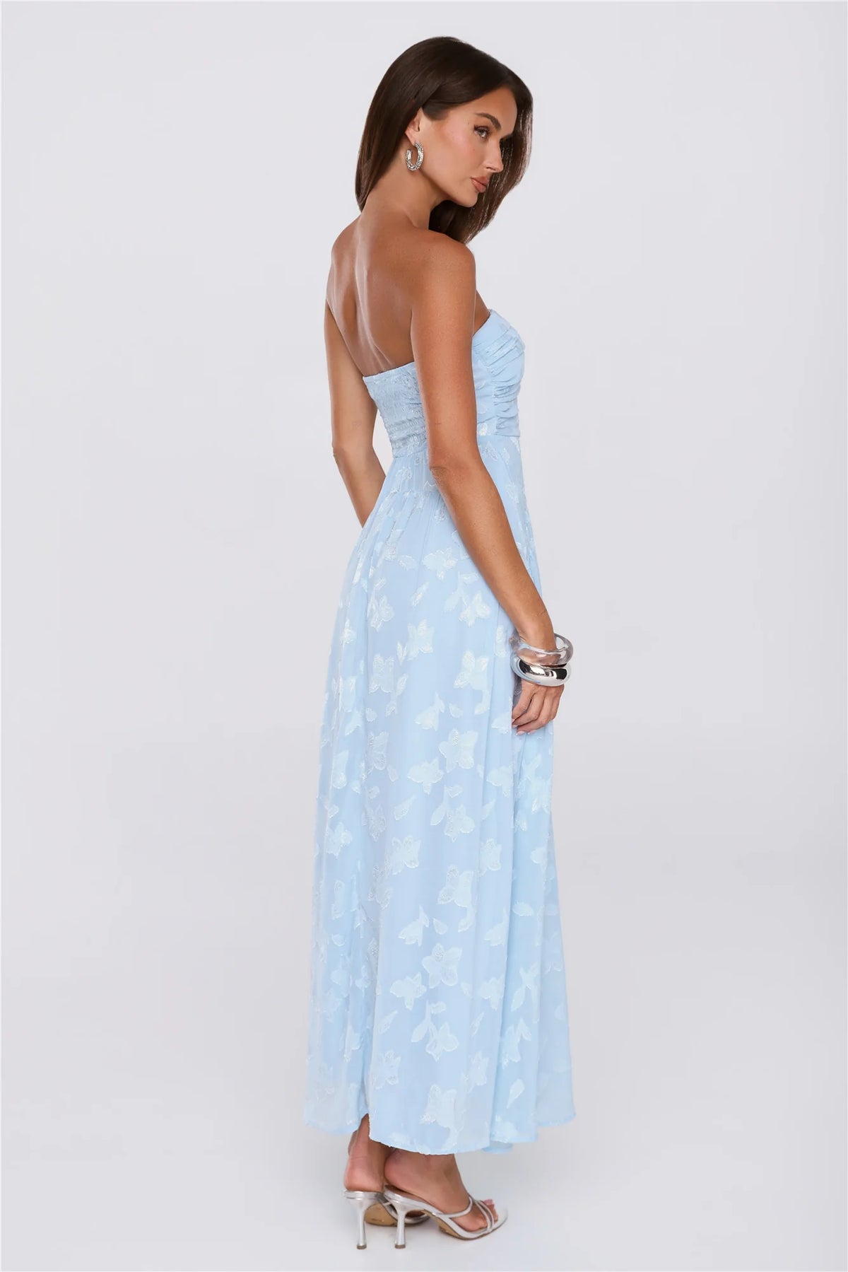 Dress Ready Strapless Maxi Dress Mint