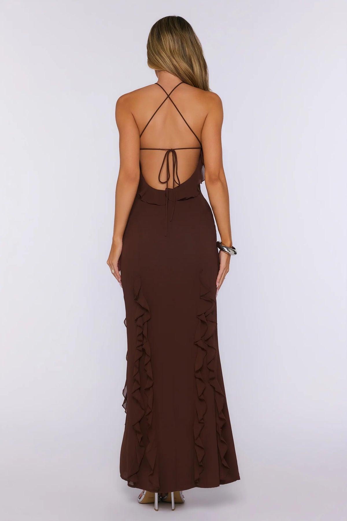 Showstopper Nights Maxi Dress Lilac