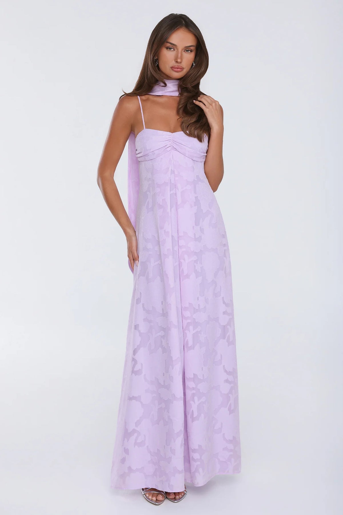 Flirt With Fire Maxi Dress Pink