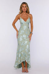 Reserved For Her Maxi Dress Sage