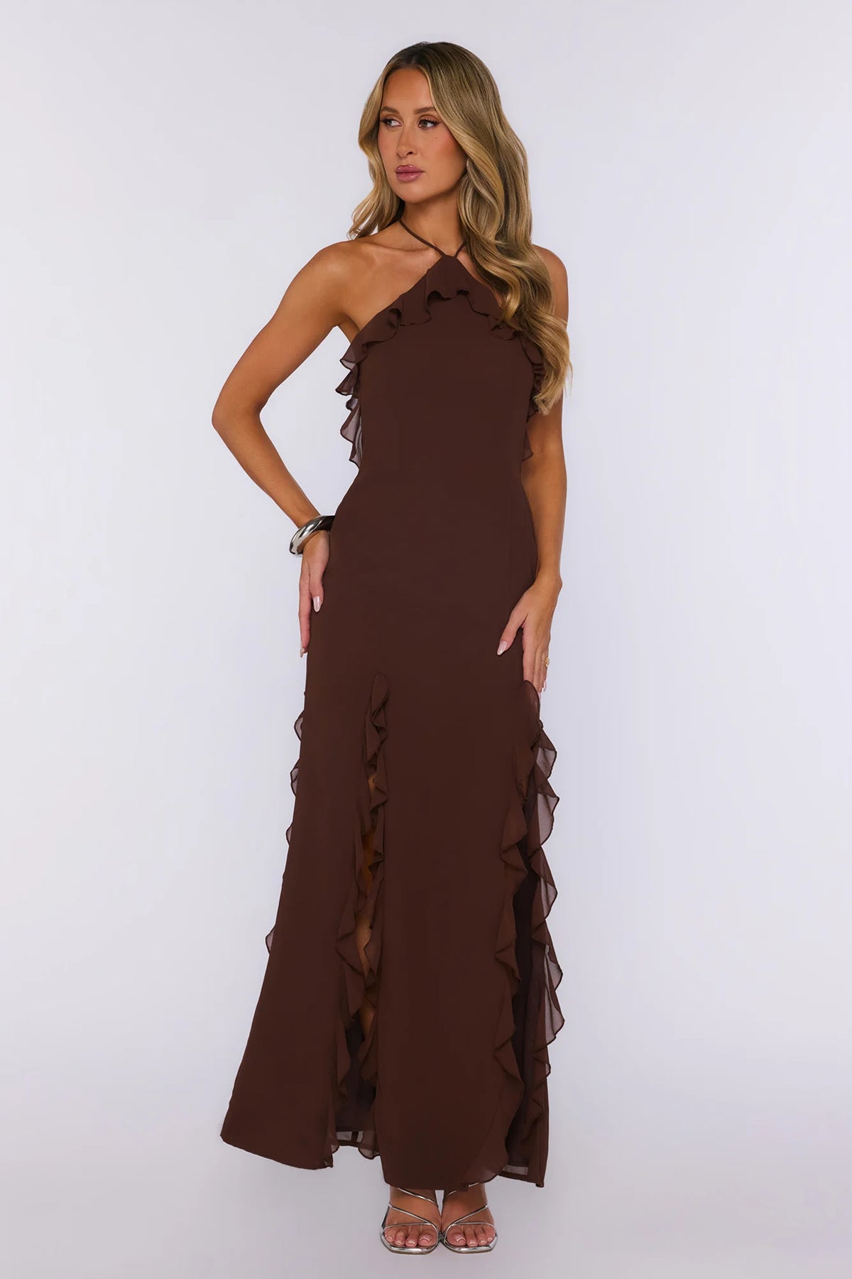 Showstopper Nights Maxi Dress Lilac