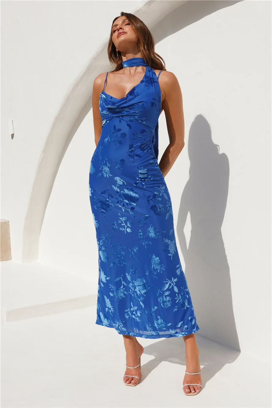 Mysterious Lover Maxi Dress Lilac