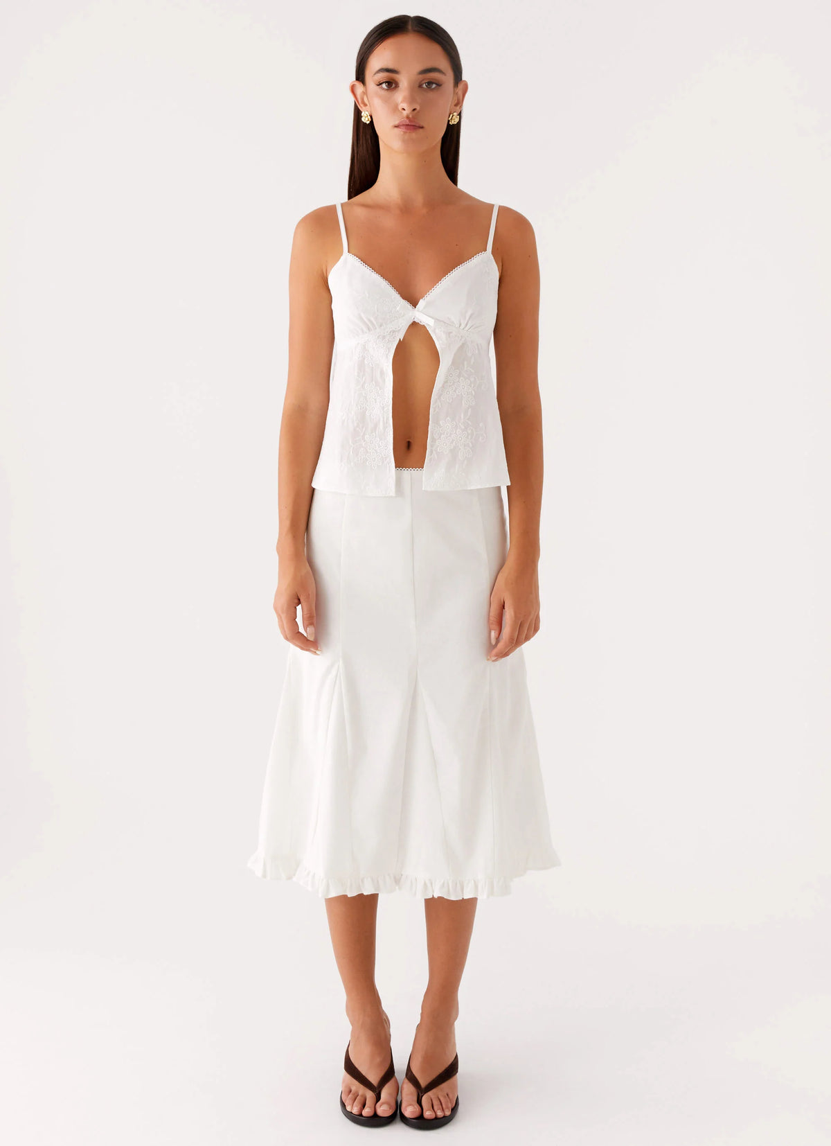 Irena Cami Top - White