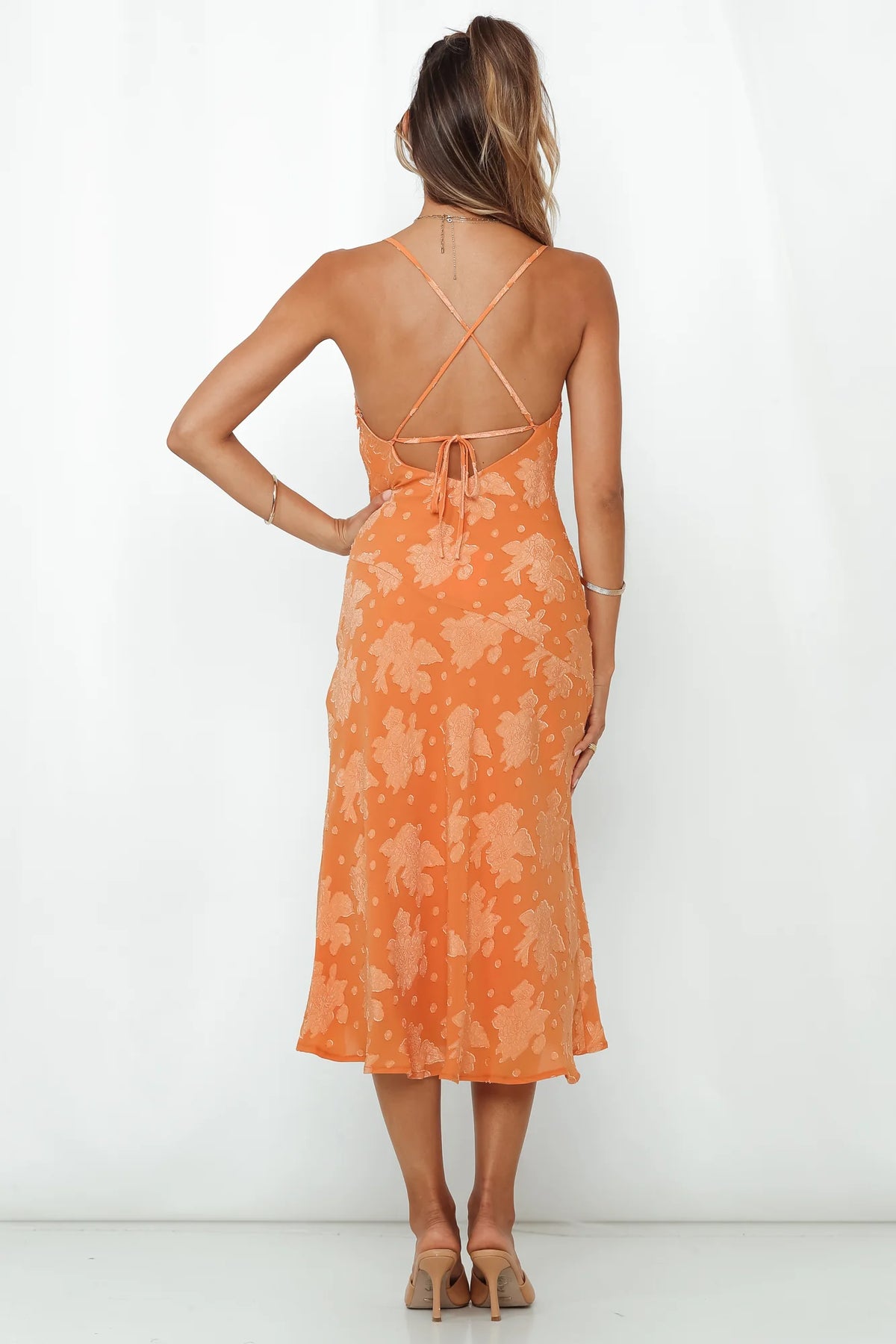 Drinks On Me Midi Dress Pistachio