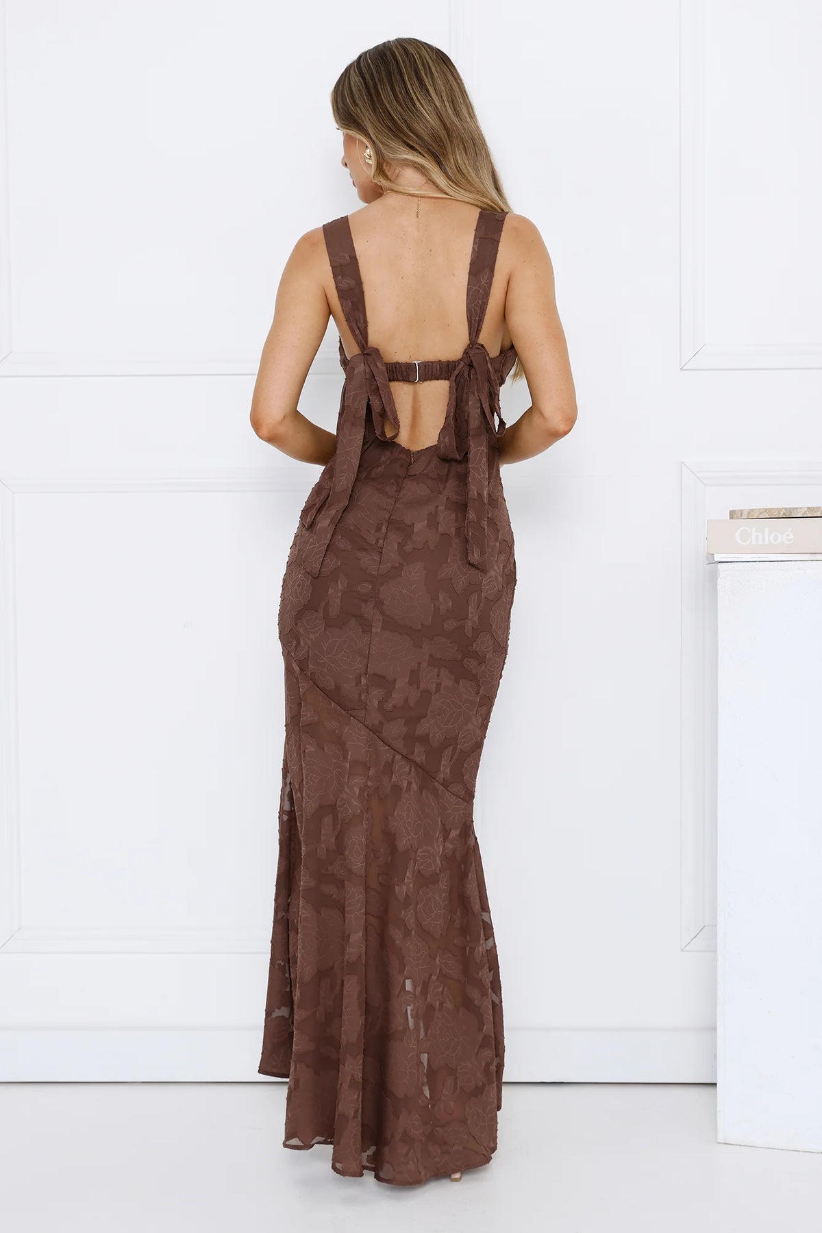 Enchanted Empire Maxi Dress Lilac